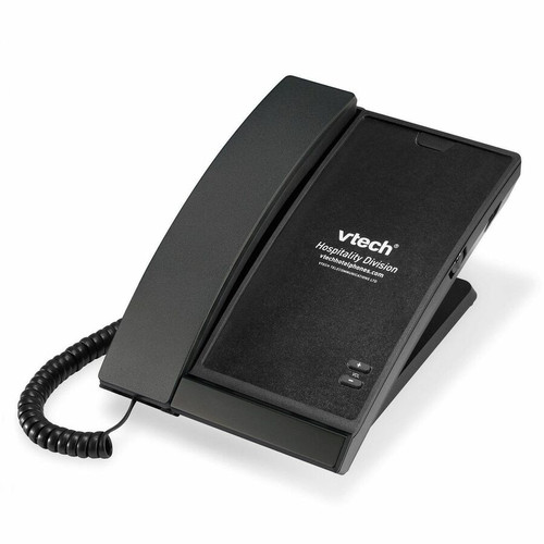 VTech Standard Desktop And Wall Mountable Phone Matte Black 1 Line X 80-H021-14-000