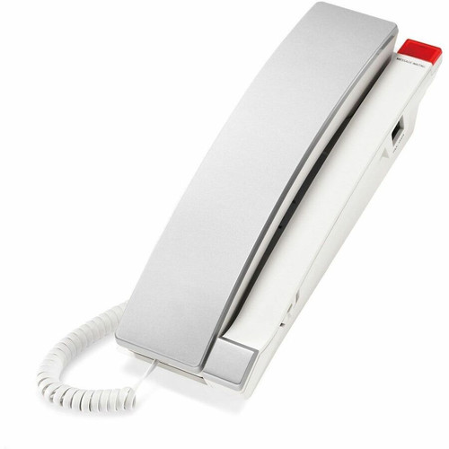 VTech Trimstyle A2310 Standard Phone - Desktop, Wall Mountable - Silver, Pearl - 1 x Phone Line (Fleet Network)