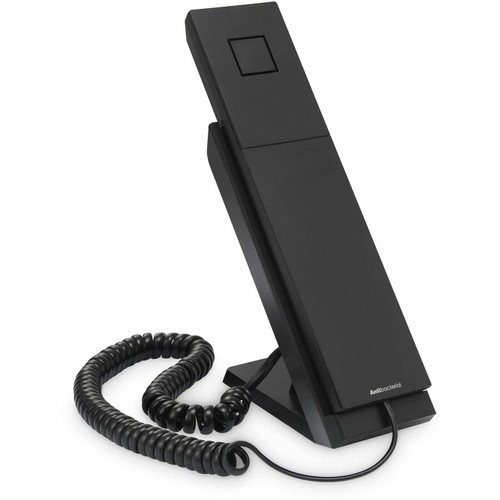 VTech TrimLine 1-Line Analog Corded Phone - Corded - 1 x Total Number of Phone LinesDesktop, Wall Mountable - Matte Black (Fleet Network)