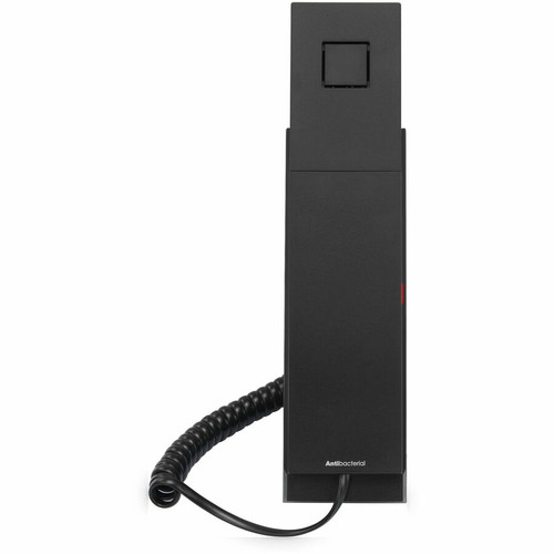 VTech TrimLine 1-Line Analog Corded Phone - Corded - 1 x Total Number of Phone LinesDesktop, Wall Mountable - Matte Black (Fleet Network)
