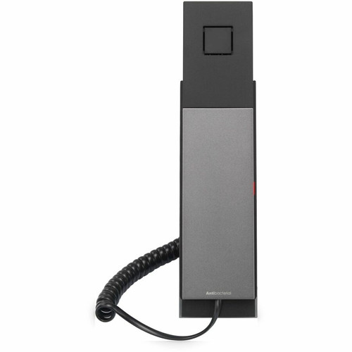 VTech TrimLine 1-Line Analog Corded Phone - Corded - 1 x Total Number of Phone LinesDesktop, Wall Mountable - Gunmetal, Black (Fleet Network)