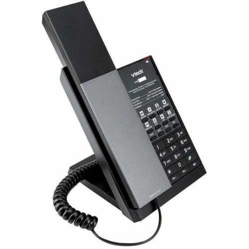 VTech NG-A3211 Standard Phone - Desktop, Wall Mountable - Gunmetal - 1 x Phone Line - Speakerphone (Fleet Network)