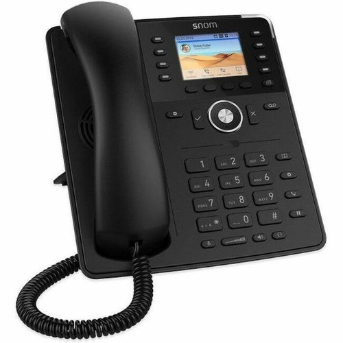 Snom D735 IP Phone - Corded - Corded - 3 Multiple Conferencing - Desktop, Wall Mountable, Stand Mountable - 32 x Total Line - VoIP - - (Fleet Network)