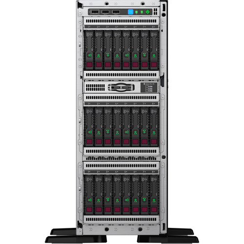 HPE ProLiant ML350 G10 5U Rack Server - 2 Xeon Silver 4114 2.20 GHz - 32 GB RAM - 12Gb/s SAS Controller - 2 Processor Support - 768 GB (877622-001)