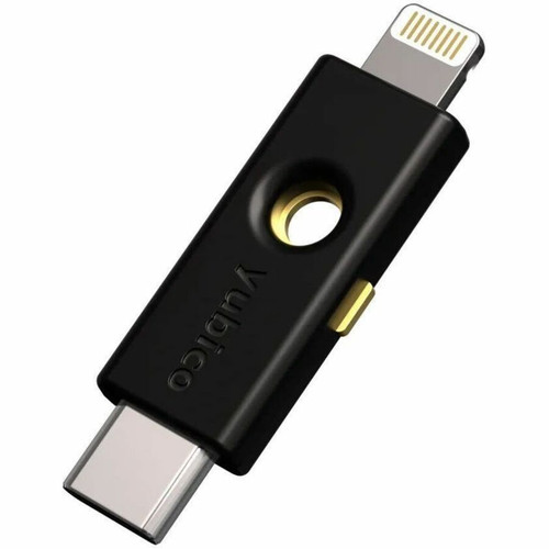 Yubico YubiKey 5Ci Security Token - RSA 2048-bit, ECC p256/ECC p384, RSA 4096 (PGP) Encryption (Fleet Network)