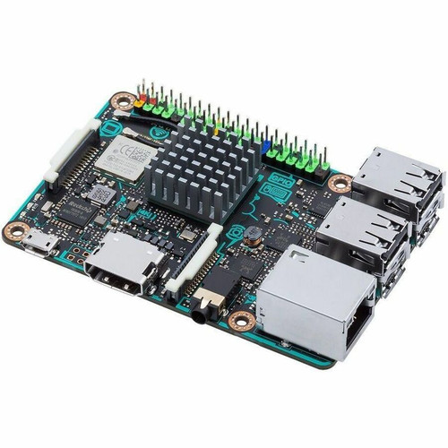 Asus Tinker Board Single Computer ARM Cortex Quad-core 1.80 GHz 2 GB DDR3 LAN SDRAM 90ME03H1-M0AAY0