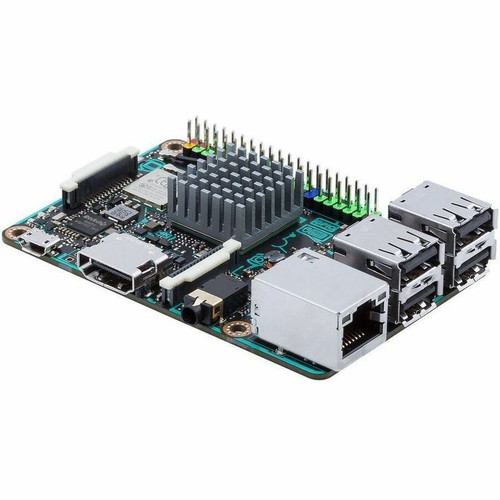 Asus Tinker Board Single Board Computer - ARM - Cortex A17 - Quad-core (4 Core) - 1.80 GHz - 2 GB - DDR3 SDRAM - ARM - Mali-T764 - LAN (Fleet Network)