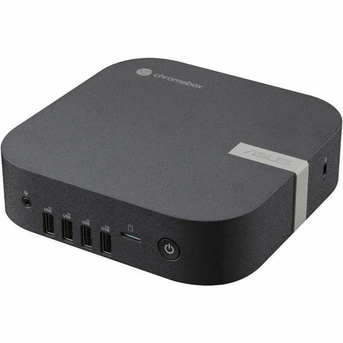 Asus Chromebox 5a CHROMEBOX5A-SC041UNENT Chromebox - Intel Celeron 7305 - 4 GB - 128 GB SSD - Mini PC - Eco Black - Intel Chip - - - (90MS02X1-M000D0)