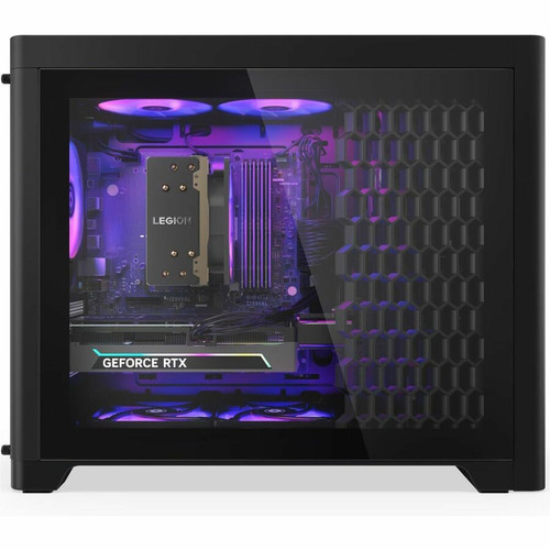 Lenovo Legion T5 30IAS10 90YA0015FZ Gaming Desktop Computer - Intel Core Ultra 7 2nd Gen 265F - 32 GB - 1 TB SSD - Tower - Eclipse - - (Fleet Network)