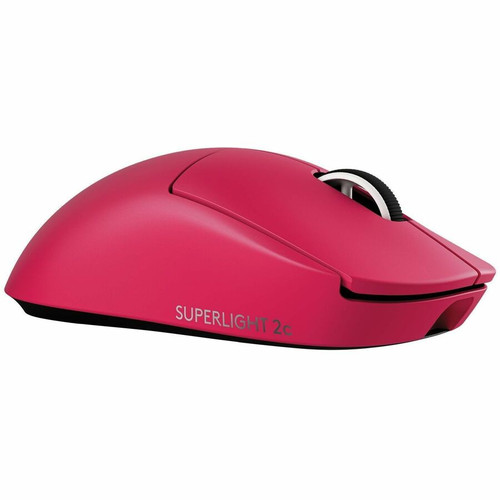 Logitech PRO X SUPERLIGHT 2c Gaming Mouse - HERO 2 - Wireless - Radio Frequency - 2.40 GHz - Rechargeable - Pink - USB 2.0 - 44000 dpi (Fleet Network)