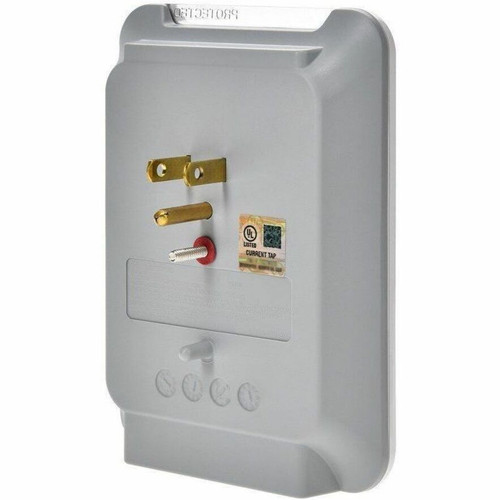 Monoprice 9196 Slim Wall Tap Surge Protector - 6 Outlets - 540 Joules - 1. 80 kVA - 120V AC - Direct Plug