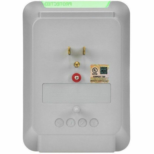 Monoprice 9196 Slim Wall Tap Surge Protector - 6 Outlets - 540 Joules - 1. 80 kVA - 120V AC - Direct Plug