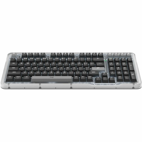 Logitech Alto Keys K98M Wireless Mechanical Keyboard - Wireless Connectivity - Bluetooth/RF - 2.40 GHz - USB Type A Interface - 98 - - (Fleet Network)