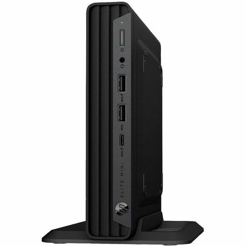 HP Elite Mini 800 G9 Desktop Computer - Intel Core i7 13th Gen i7-13700 - 16 GB - 256 GB PCI Express NVMe SSD - Mini PC - Jack Black - (9X328UA#ABA)