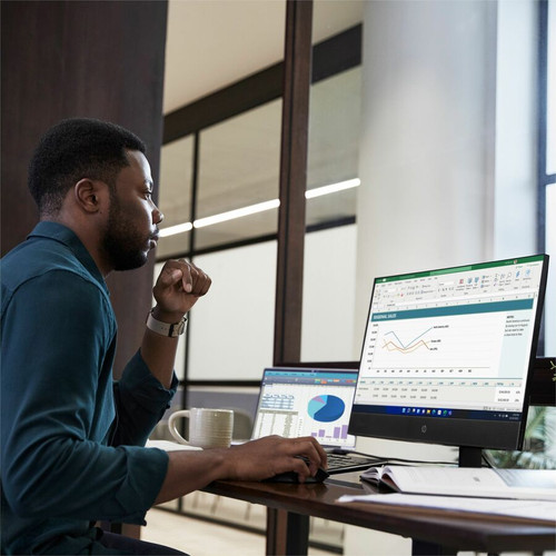 HP ProOne 440 G9 All-in-One Computer - Intel Core i3 13th Gen i3-13100 - 16 GB - 256 GB SSD - 23.8" Full HD - Desktop - Intel Q670 - x (9X5C4UP#ABC)