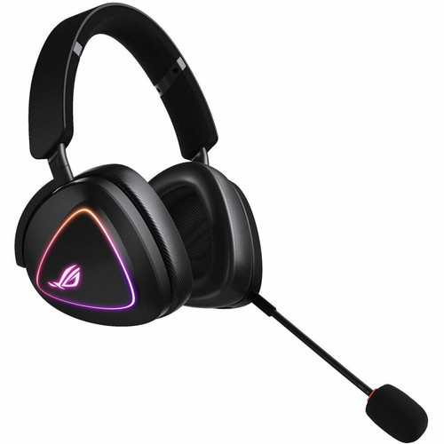 Asus ROG Delta II Gaming Headset - Stereo - Mini-phone (3.5mm) - Wired/Wireless - Bluetooth/RF - 32 Ohm - 20 Hz to 20 kHz - - Binaural (Fleet Network)