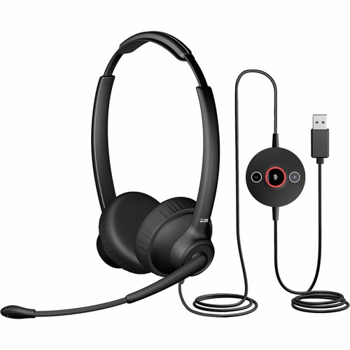 Cyber Acoustics Professional USB Headset with AI Noise Cancelation - Microsoft Teams Certification - Stereo - USB Type A - Wired - 20 (Fleet Network)