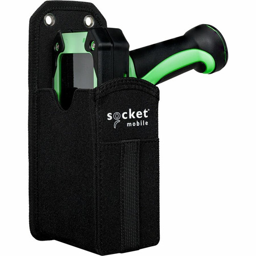 Socket Mobile Carrying Case (Holster) Bar Code Scanner - 1680D Polyester Body - Belt Loop - 9" (228.60 mm) Height x 4" (101.60 mm) x (AC4289-3621)
