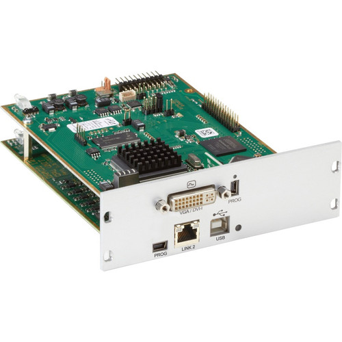 Black Box KVM Extender - x Network (RJ-45) x USB x DVI - Plug-in Card (Fleet Network)