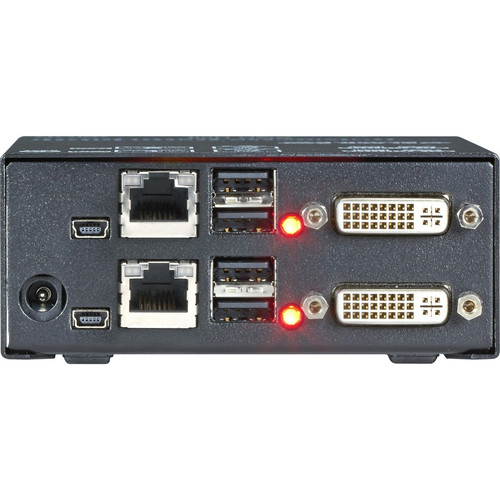 Black Box ACX1R-22-C KVM Console - Single Remote User - 460 ft Network Range - WUXGA 1920 x 1200 - Rack-Mountable