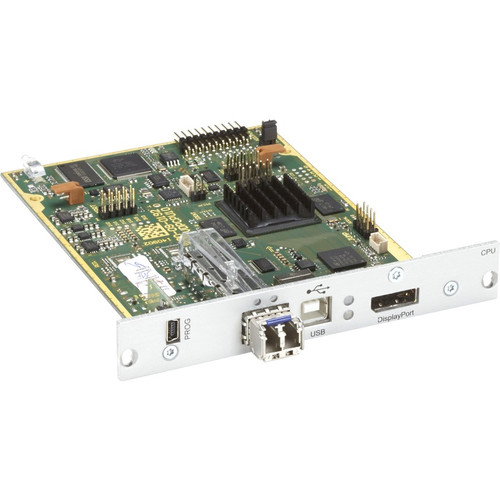 Black Box DKM FX ACX2MT-DPH-SM KVM Extender Transmitter - 1 Computer(s) - 32800 ft (9997440 mm) Range - 4K - 4096 x 2160 Maximum Video (Fleet Network)