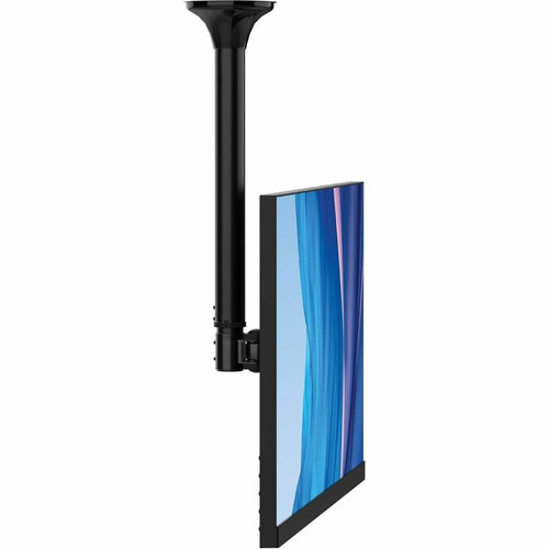 CTA Digital Height-Adjustable Ceiling Mount for Monitors and TVs - 25" to 41" Screen Support - 75 x 75, 100 x 100 - VESA Mount - 1 (Fleet Network)