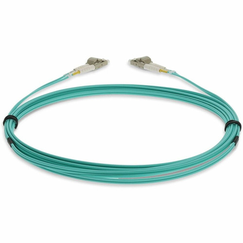AddOn Fiber Optic Duplex Network Cable - 16.4 ft (5 m) Fiber Optic Network Cable for Network Device - First End: 2 x LC Network - Male (ADD-LC-LC-5M5OM4LZ)