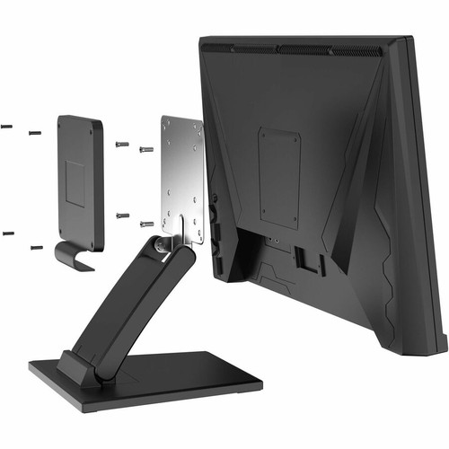 CTA Digital Desktop And Wall Mount For Height Adjustable Monitors 10 To 24 Inch Screen Support Desktop/Wall Capacity Monitor Load Lb G X ADD-MADM