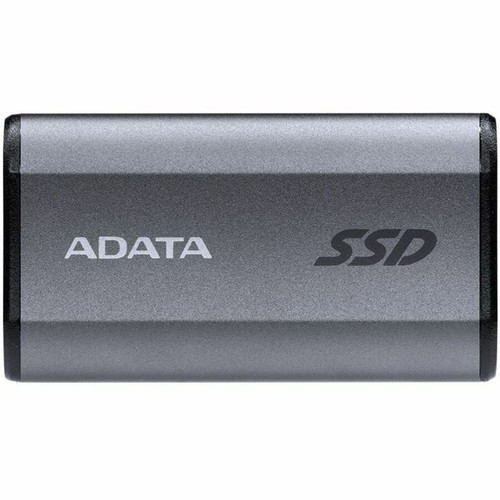 Adata SE800 AELI-SE880-500GCGY 500 GB Portable Rugged Solid State Drive - External - Titanium Gray - MacBook Air, MacBook Pro, Gaming (Fleet Network)