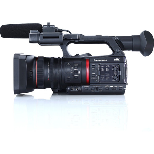 Panasonic AG-CX350 Digital Camcorder - 3.5" LCD Touchscreen - MOS - 4K - 16:9 - AVCHD, H.264/MPEG-4 AVC, MOV, H.265/MPEG-H HEVC - 20x (AGCX350PJ)
