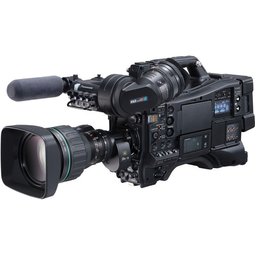 Panasonic Digital Camcorder - LCD Touchscreen - MOS - 4K - 16:9 - MOV, MXF, H.264/AVC, AVC-ULTRA, AVC-LongG, AVC-Intra - HDMI - USB - (AJCX4000GJ)