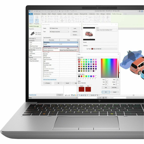 HP ZBook Fury G11 16" Mobile Workstation - Intel Core i7 13th Gen i7-13850HX - 32 GB - 512 GB SSD - Smart Card Reader - Intel WM790 - (AL2U8EC#ABA)