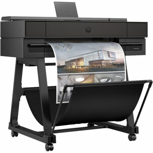 HP Designjet T870 Inkjet Large Format Printer - 24" (609.60 mm) Print Width - Color - 4 Color(s) - 21 Second Color Speed - 2400 x 1200 (Fleet Network)