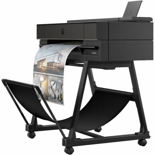 HP AM0X9H#B1K Designjet T870 24" Large Format Color Inkjet Printer - 21 Second D-Size Speed - 2400 x 1200 dpi