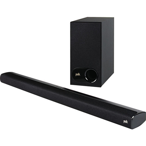 Polk Signa S2 Bluetooth Sound Bar Speaker - Wall Mountable - 45 Hz to 20 kHz - Surround Sound, Dolby Digital - HDMI (Fleet Network)