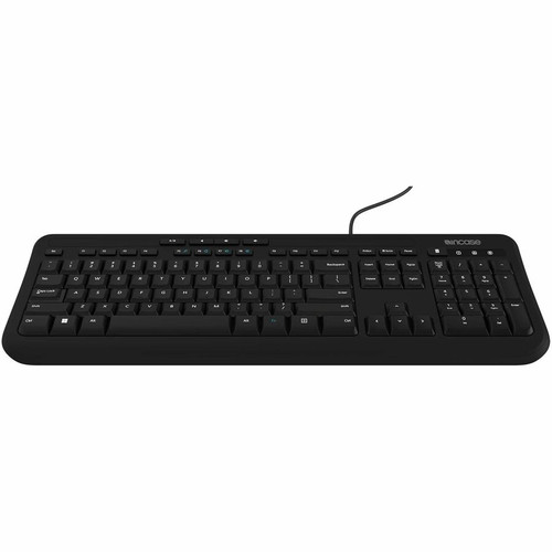 Incase Designed by Microsoft Wired Keyboard 600 - Cable Connectivity - USB Interface - 4 Hot Key(s) - Media Control, Play/Pause, Up, - (Fleet Network)