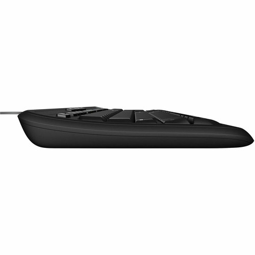 Incase Designed by Microsoft Wired Keyboard 600 - Cable Connectivity - USB Interface - 4 Hot Key(s) - Media Control, Play/Pause, Up, - (Fleet Network)