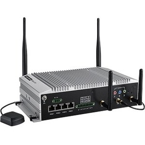 Advantech Outdoor NVR w/4 PoE Ports Intel&reg; Atom E3845 SoC Fanless Box PC - Network Video Recorder - HDMI (Fleet Network)