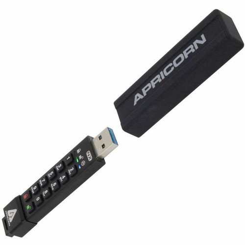 Apricorn Aegis Secure Key 3NX 512GB Usb 3.2 (gen 1) type a Flash Drive - 512 GB - USB 3.2 (Gen 1) Type A - 171 MB/s Read Speed - 160 - (Fleet Network)