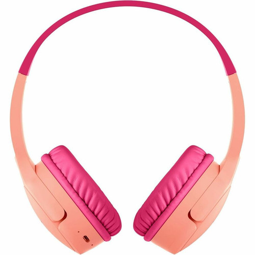 Belkin SoundForm Mini Wireless On-Ear Headphones for Kids - Stereo - Wired/Wireless - Bluetooth - Over-the-head, On-ear - Binaural - - (Fleet Network)