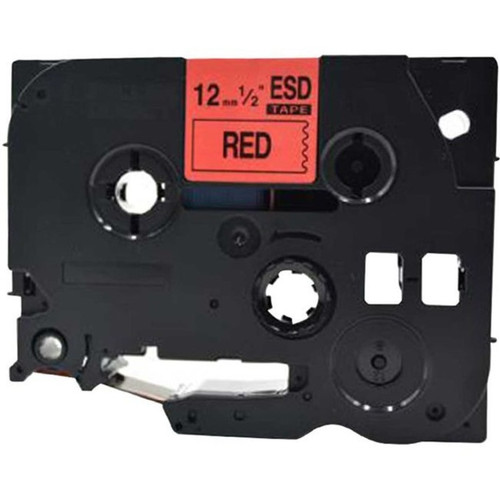 Genuine Premium Tape AZ232 Label Tape - Alternative for Brother TZe-232 - 1/2" x 26' (12 mm x 8 m) - Red on White - 1 Pack