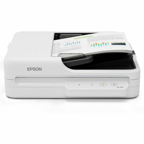 Epson B11B273201 Large Format Flatbed/ADF Scanner - 600 x 1200 dpi Optical - 30-bit Color - 10-bit Grayscale - 30 ppm (Mono) - 30 ppm (Fleet Network)
