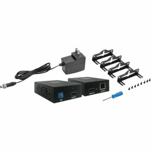 Tripp Lite series B126-1A1-POC Video Extender Transmitter/Receiver - 1 Input Device - 1 Output Device - 125 ft (38100 mm) Range - 2 x (B126-1A1-POC)