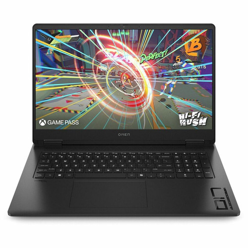 OMEN 17-db1000ca 17.3" Copilot+ PC Gaming Notebook - Full HD - 144 Hz - AMD Ryzen AI 7 350 - 16 GB - 512 GB SSD - Shadow Black - AMD - (Fleet Network)