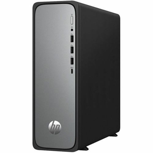 HP BB4S0AA#ABL OmniDesk S03-0039 Slim Desktop - Intel Core i3-14100 14th Gen - 8GB DDR5 - 512GB NVMe SSD - Windows 11 Home - Meteor Silver/Black