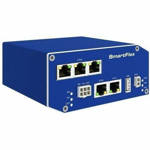 Advantech SmartFlex SR300 Wi-Fi 4 IEEE 802.11a/b/g/n Ethernet Wireless Router - Dual Band - 2.40 GHz ISM Band - 5 GHz UNII Band - 4 x (Fleet Network)