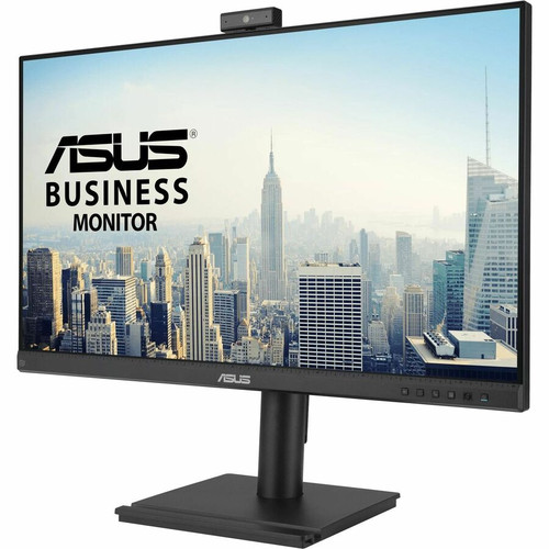 Asus BE249QFK 24" Full HD IPS LED Monitor with Webcam - 100Hz - 250 cd/m² - VESA Mount - Adjustable Stand