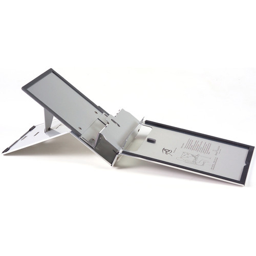 Bakker Elkhuizen BNEQ260 Ergo-Q 260 Portable Aluminum Notebook Stand - Up to 15" Screen Support - Height Adjustable 3. 5" to 8. 25"