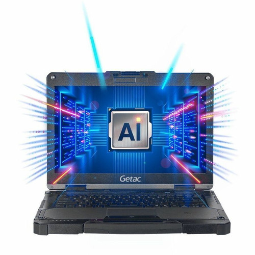 Getac 13.3 Touchscreen Rugged Notebook Full HD Intel Core Gen With Smart Card Reader Field Ready Durability BS3724BABCGX