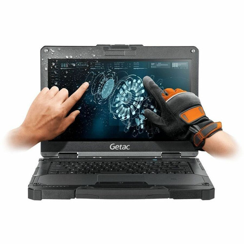 Getac 13.3 Touchscreen Rugged Notebook Full HD Intel Core Gen With Smart Card Reader Field Ready Durability BS3724BABCGX